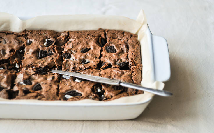 Brownies με Oreo