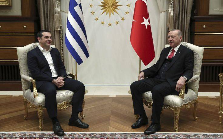Η χειραψία και τα χαμόγελα στη συνάντηση Τσίπρα &#8211; Ερντογάν