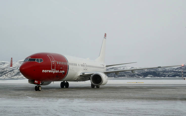 Απειλή για βόμβα σε αεροσκάφος των νορβηγικών αερογραμμών