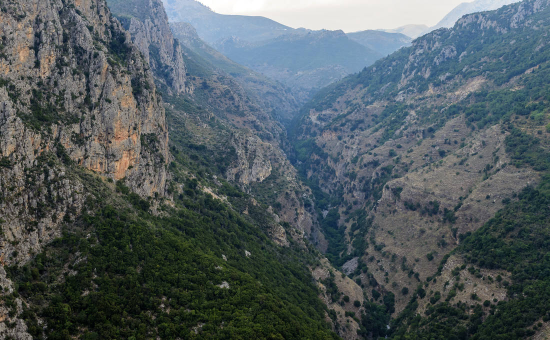 Το μαγευτικό φαράγγι του Ρίντομου στη Μεσσηνία