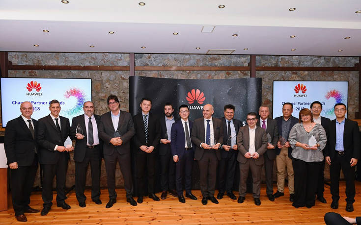 Η Huawei επιβράβευσε τους συνεργάτες της στα Channel Partner Awards 2018