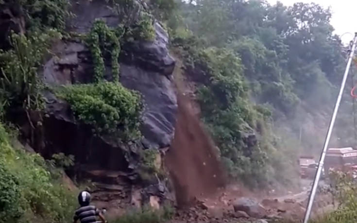 Κατολισθήσεις και χιονοστιβάδες που κόβουν την ανάσα