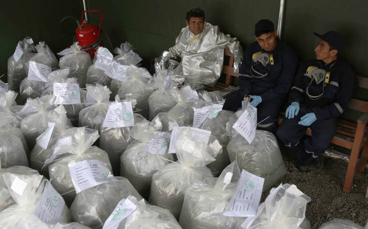 Κατασχέθηκαν στο Περού δύο τόνοι κοκαΐνης που προορίζονταν για τις ΗΠΑ