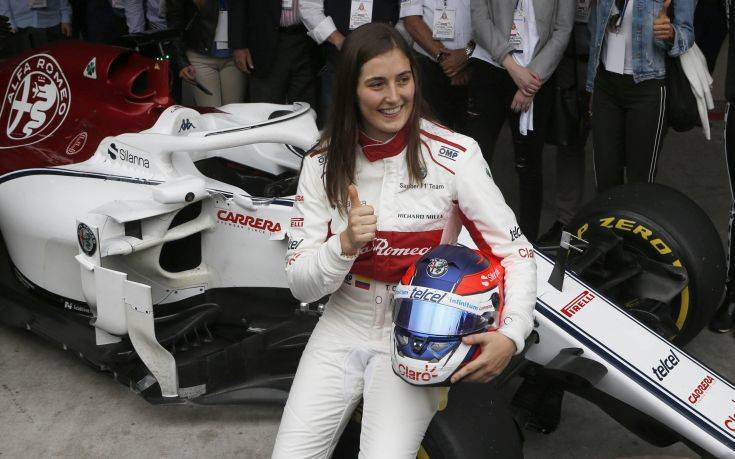 Μια γυναίκα στην Formula 1