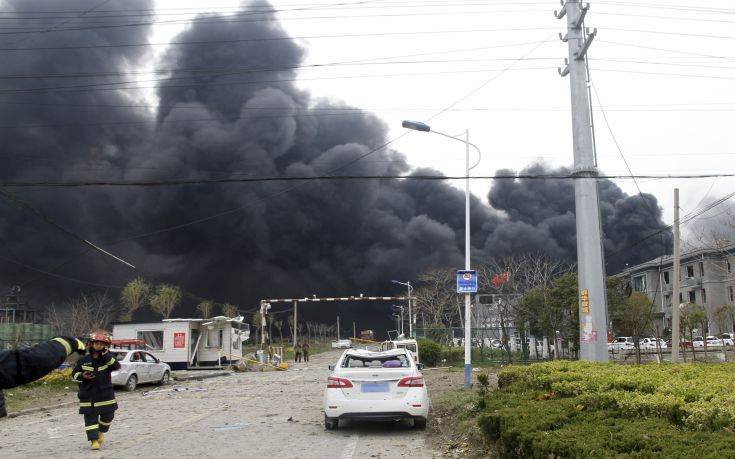 Έκρηξη αερίου σε εργοστάσιο στη Κίνα, πέντε νεκροί