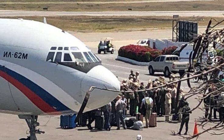 Ρωσικά αεροσκάφη με 99 στρατιωτικούς και 35 τόνους υλικών στο Καράκας