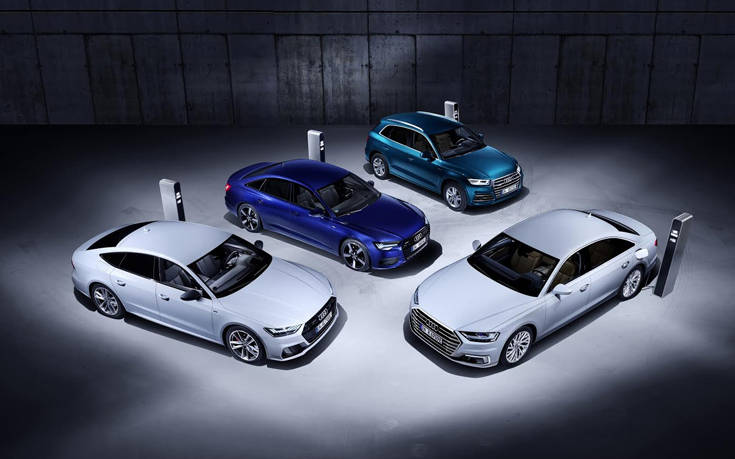 Τα Audi A6, A7 Sportback, A8 και Q5 σε υβριδική έκδοση