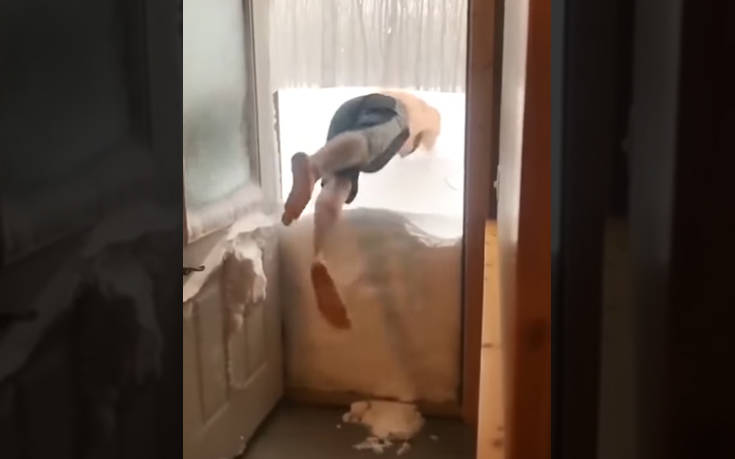 Βουτιά στο χιόνι