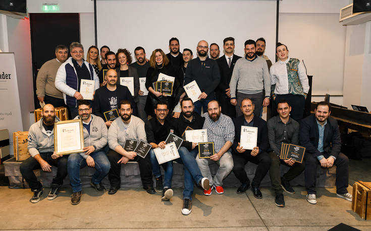 Οι μπίρες της Ελληνικής Ζυθοποιίας Αταλάντης στην κορυφή των BeerBartender Awards
