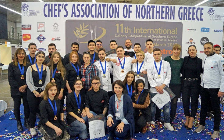 Το ΙΕΚ ΑΛΦΑ και πάλι στην κορυφή του 11ου Διεθνούς Διαγωνισμού Μαγειρικής Νοτίου Ευρώπης