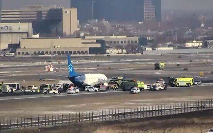 Συναγερμός για προσγείωση έκτακτης ανάγκης στο αεροδρόμιο του Νιου Τζέρσι