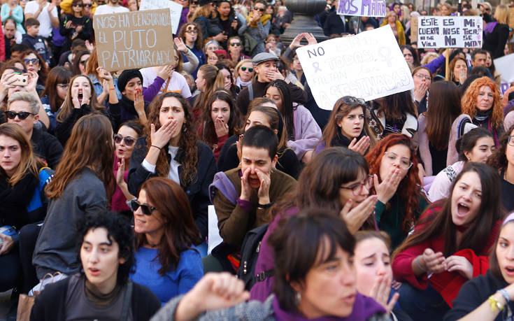 Σε γενική απεργία οι γυναίκες στην Ισπανία για την Παγκόσμια Ημέρα της Γυναίκας