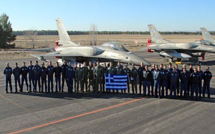 Πρωτιά για τους Έλληνες πιλότους σε άσκηση του ΝΑΤΟ