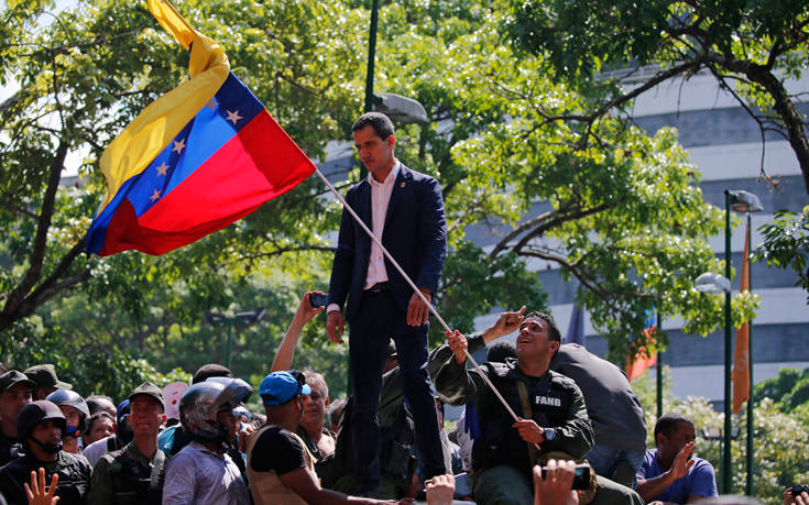 Βενεζουέλα: Στήριξη σε Γκουαϊδό από ΗΠΑ, Κολομβία και Βραζιλία