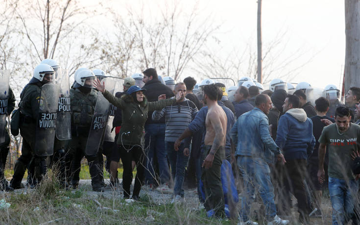 Ηρεμία μετά τα επεισόδια και τα χημικά στα Διαβατά