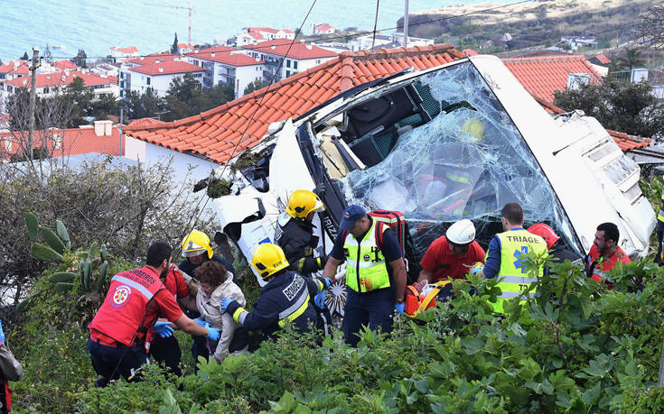 Τραγωδία στην Πορτογαλία, 29 οι νεκροί από το τροχαίο στη Μαδέρα