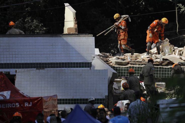 Στους 7 οι νεκροί από την κατάρρευση κτιρίων σε φαβέλα του Ρίο