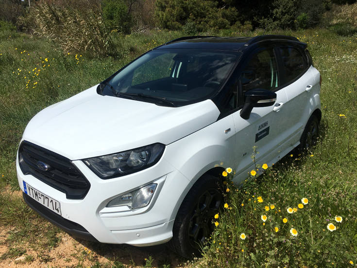 Οδηγούμε το Ford EcoSport 1.5 EcoBlue ST-Line AWD