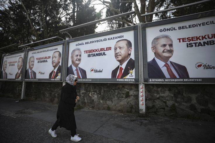 Το κόμμα του Ερντογάν αμφισβητεί τα αποτελέσματα των εκλογών στην Κωνσταντινούπολη