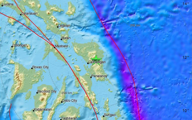 Νέος ισχυρός σεισμός στις Φιλιππίνες