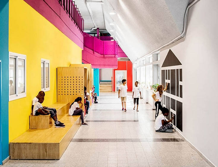 Το χρωματιστό σχολείο – πρότυπο για προσφυγόπουλα στο Τελ Αβίβ