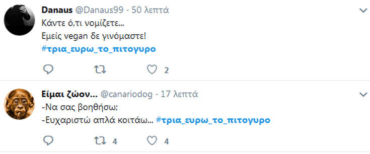 Σουβλάκι: Πάρτι στο twitter με το «τρία ευρώ το πιτόγυρο»