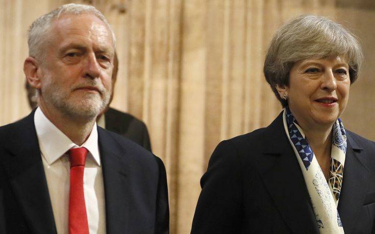Μέι και Κόρμπιν συμφώνησαν να δώσουν τέλος στην αβεβαιότητα γύρω από το Brexit