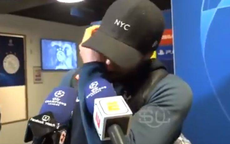 Champions League: Δάκρυσε ο Μόουρα όταν είδε σε βίντεο το νικητήριο γκολ του