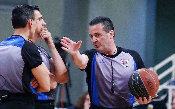Basket League: Ο διαιτητής Αναστόπουλος στο πρώτο Παναθηναϊκός-Ολυμπιακός για τα πλέι οφ