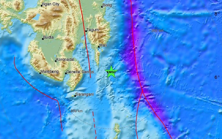 Ισχυρός σεισμός στις Φιλιππίνες
