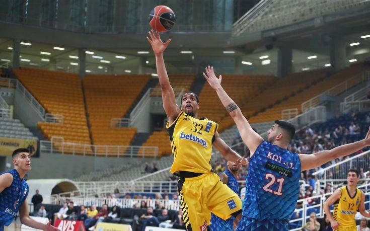 Basket League: Πέρασε στα ημιτελικά η ΑΕΚ, 88-75 τον Χολαρχό