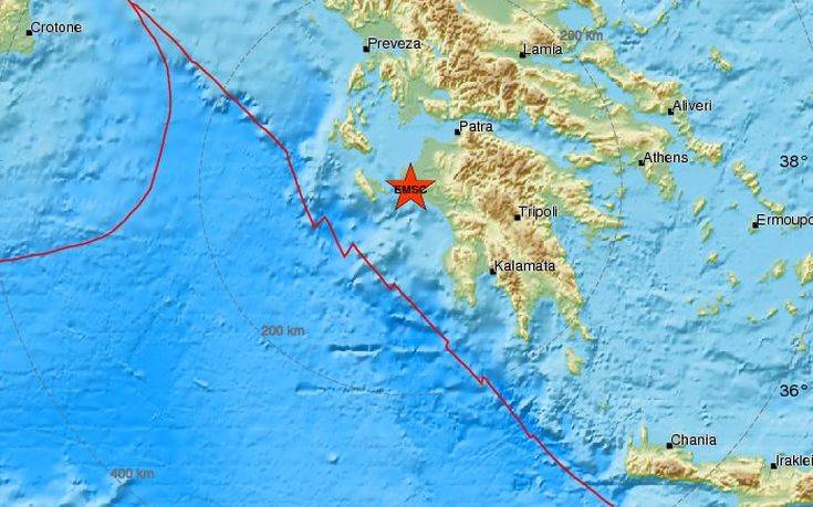 Νέος σεισμός τώρα στην Πελοπόννησο