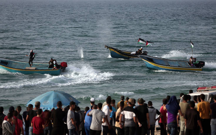 Στα 12 ναυτικά μίλια και πάλι η ζώνη αλιείας στη Λωρίδα της Γάζας
