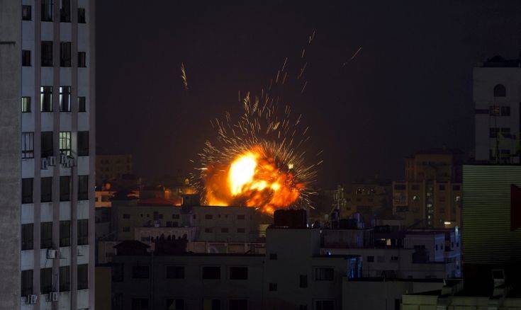 Βίντεο από τη στιγμή του βομβαρδισμού του πρακτορείου Anadolu στη Γάζα
