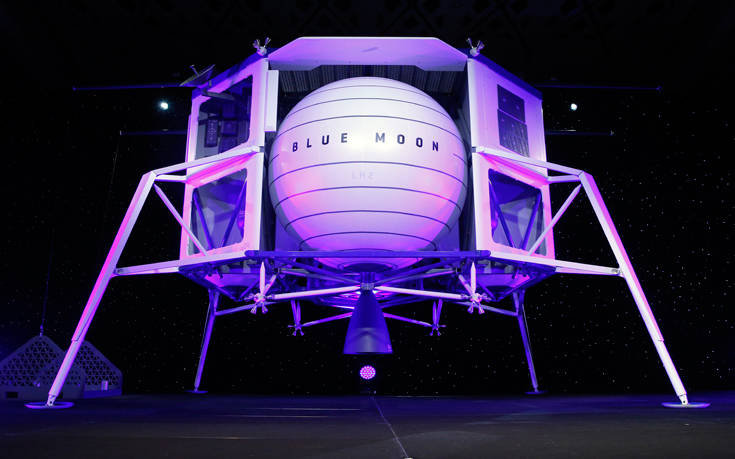 Τζεφ Μπέζος: Με αυτό το όχημα θέλει να στείλει ανθρώπους στο φεγγάρι