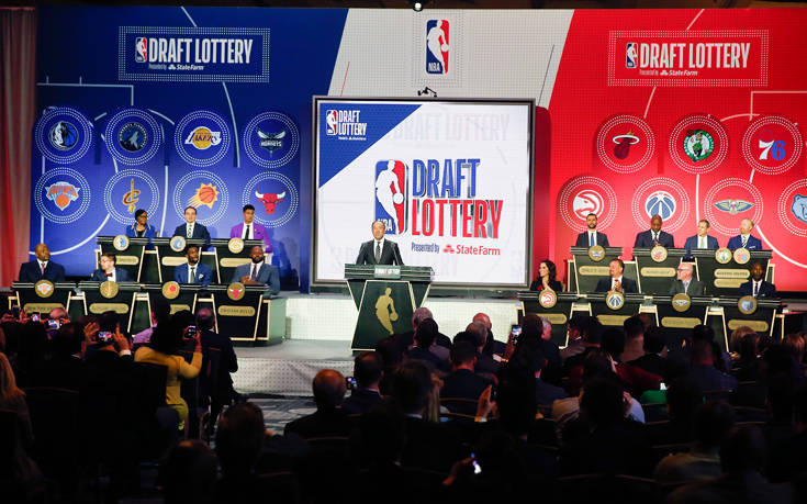 NBA: Αυτή είναι η σειρά με την οποία οι ομάδες επιλέγουν στα draft