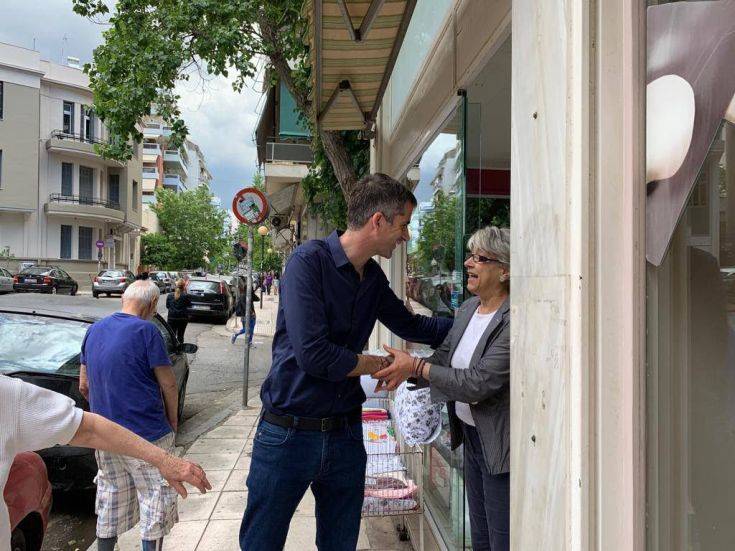 Κώστας Μπακογιάννης: Στις γειτονιές της Αθήνας μέχρι την τελευταία μέρα της προεκλογικής περιόδου