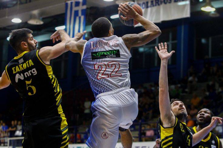 Basket League: Ισοφάρισε τη σειρά με ΑΕΚ ο Χολαργός