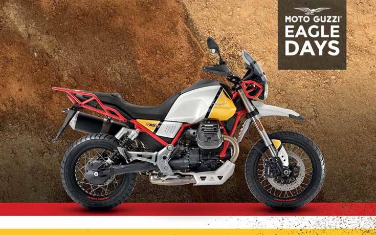 Ειδική προσφορά για το Μάιο για τη Moto Guzzi V85 TT