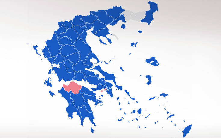 Αποτελέσματα Ευρωεκλογών 2019: Πώς διαμορφώνεται ο πολιτικός χάρτης στην Ελλάδα