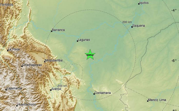 Ισχυρότατος σεισμός στο Περού