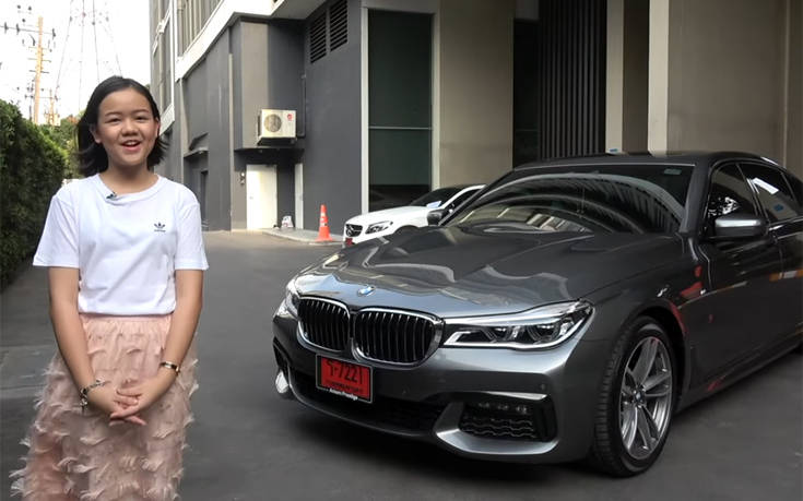 Το 12χρονο κορίτσι που βγάζει τόσα χρήματα ώστε να αγοράσει μια λιμουζινάτη BMW