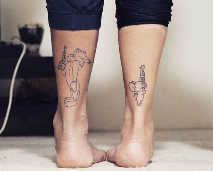 Τατουάζ που έχουν το ταίρι τους