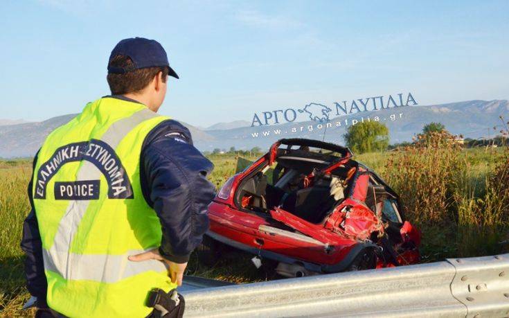 Σοκάρουν οι εικόνες από τροχαίο στο Άργος