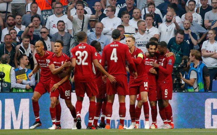 Τελικός Champions League: Η Λίβερπουλ προηγείται με 1-0 της Τότεναμ στο ημίχρονο