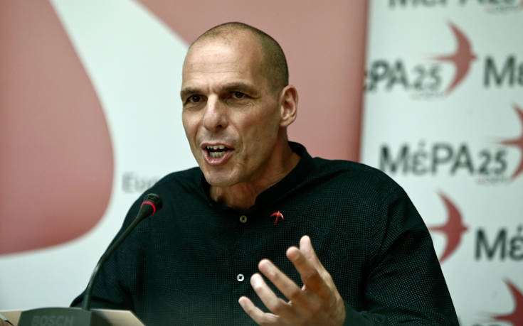 Βαρουφάκης: Δεν δίνουμε ψήφο εμπιστοσύνης σε ΣΥΡΙΖΑ και ΝΔ