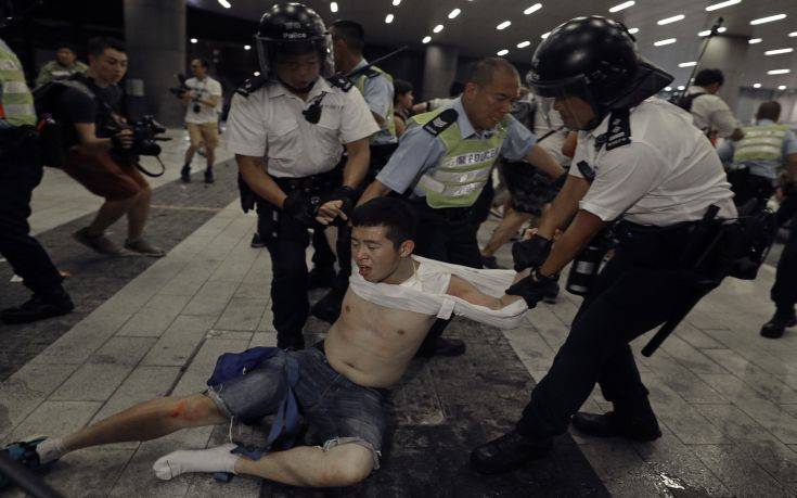 «Χάος» στο Χονγκ Κονγκ κατά νομοσχεδίου έκδοσης υπόπτων στο Πεκίνο
