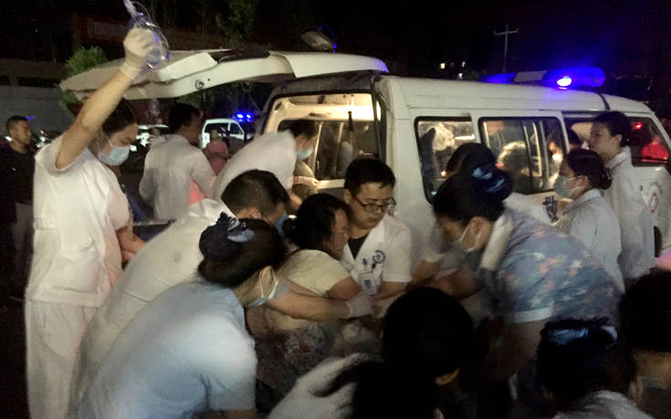Κίνα: Τουλάχιστον 12 νεκροί και 134 τραυματίες από τον ισχυρό σεισμό