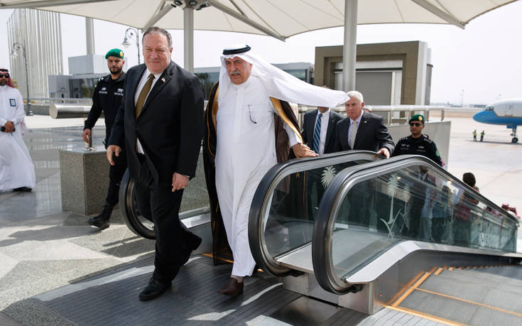 Έφτασε στη Σαουδική Αραβία ο Πομπέο με φόντο την ένταση μεταξύ ΗΠΑ &#8211; Ιράν
