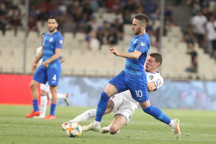 Ελλάδα-Ιταλία: Με 0-3 προηγούνται οι «ατζούρι» στο ημίχρονο